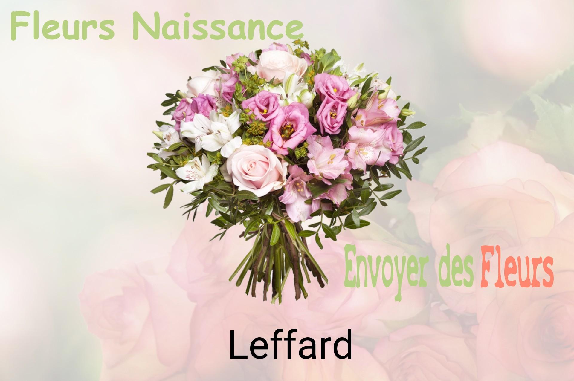 Bouquet de fleurs de naissance livré à Leffard